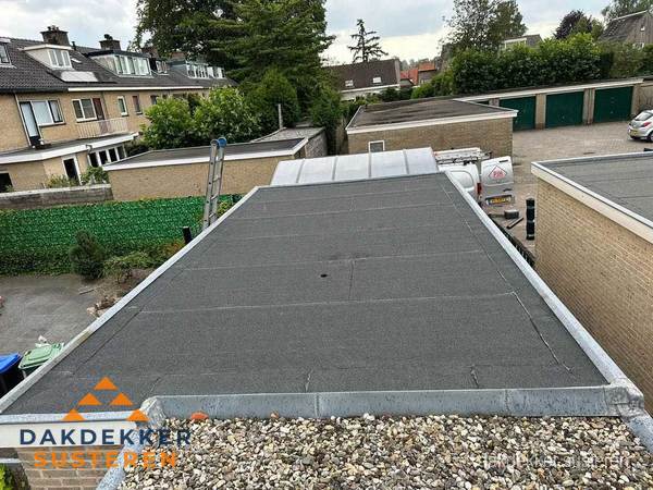Dakinspectie plat dak na renovatie in Susteren Dakinspectie plat dak na renovatie in Susteren